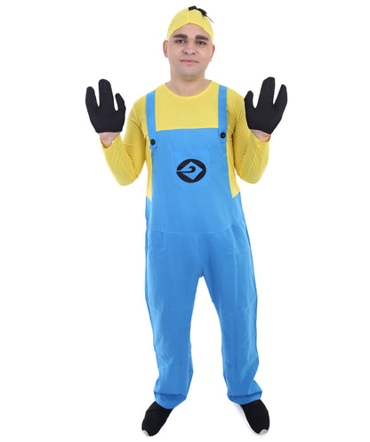 HPO Teen's TV Movie Costume | Yellow & Blue Halloween Costume