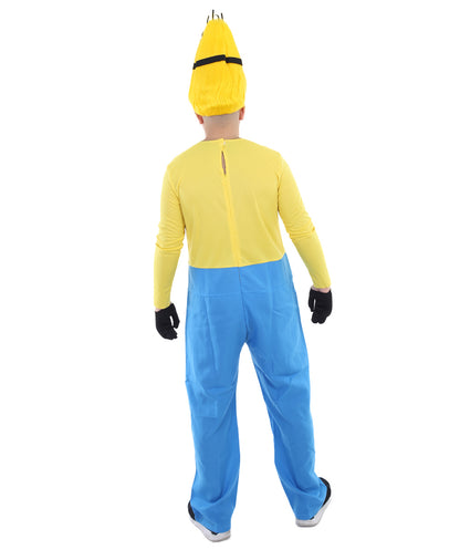 HPO Teen's TV Movie Costume | Yellow & Blue Halloween Costume