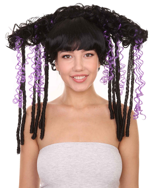 Deluxe Witch Women's Wig | Gothic Horror Halloween Wigs | Premium Breathable Capless Cap