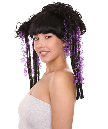 Deluxe Witch Women's Wig | Gothic Horror Halloween Wigs | Premium Breathable Capless Cap