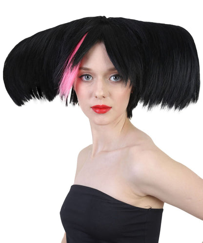 Dark Witch Womens Wig | Horror Halloween Wig | Premium Breathable Capless Cap