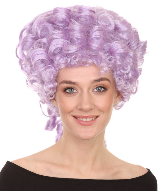 HPO Women's Anime Curls Wig | Halloween Wig Multiple Colors Option | Premium Breathable Capless Cap