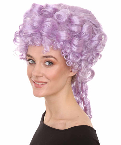 HPO Women's Anime Curls Wig | Halloween Wig Multiple Colors Option | Premium Breathable Capless Cap