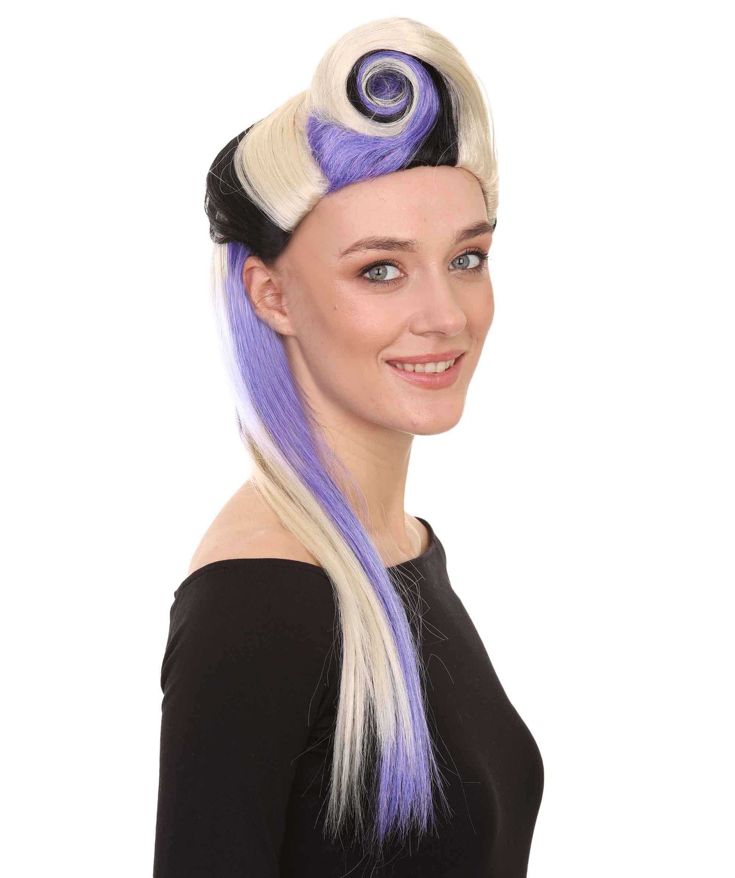 Mystery Annie Womens Wig | Blond Long Halloween Wig | Premium Breathable Capless Cap