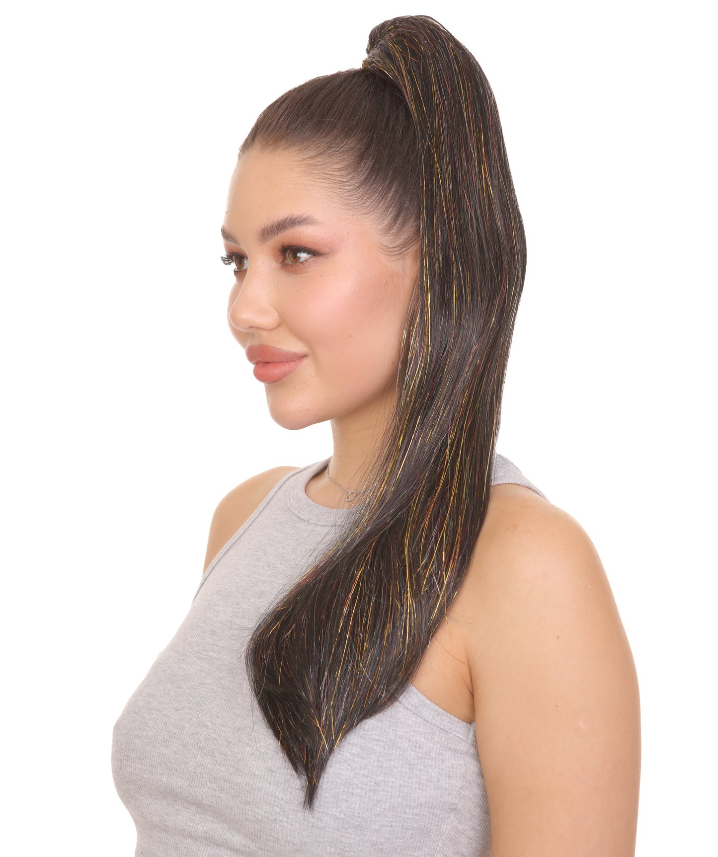 Black Vibrant Ponytail Extension