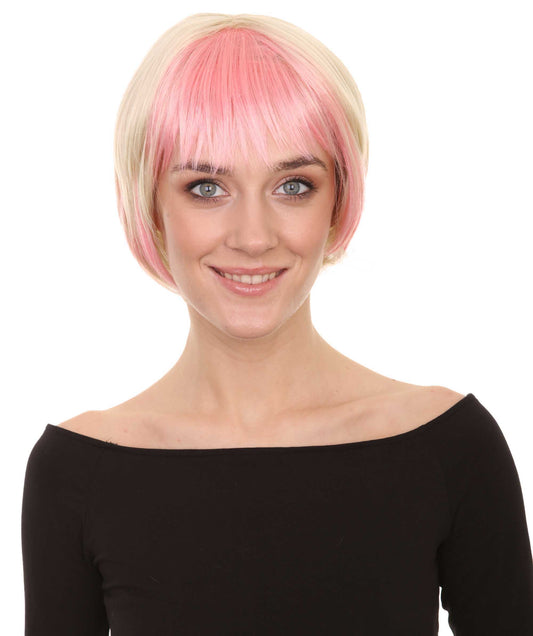 Swing Bob Womens Wigs Collection | Short Halloween Wigs | Premium Breathable Capless Cap