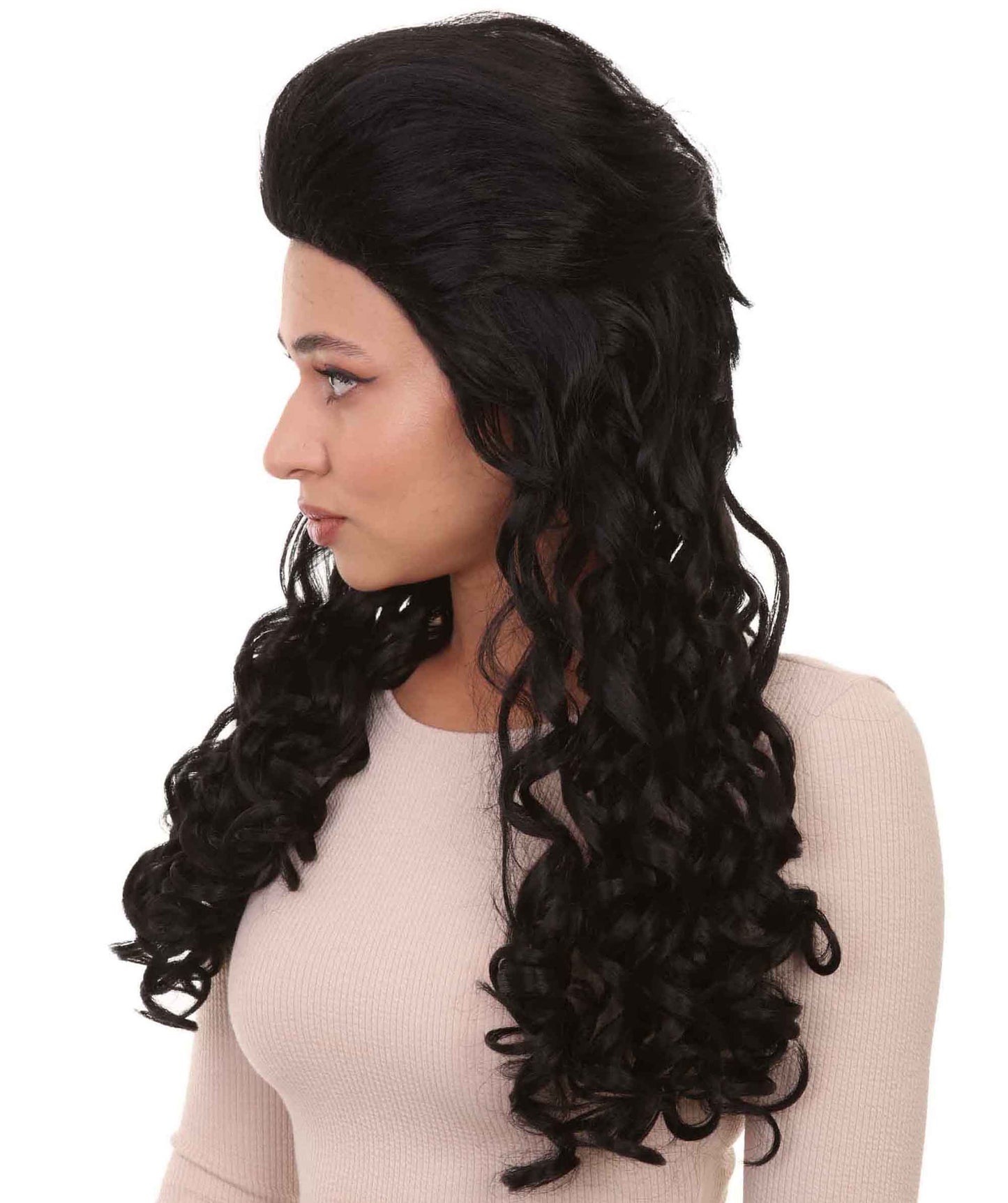 Twisted Magic Wig | Womens Long Curly Character Halloween Wig | Premium Breathable Capless Cap