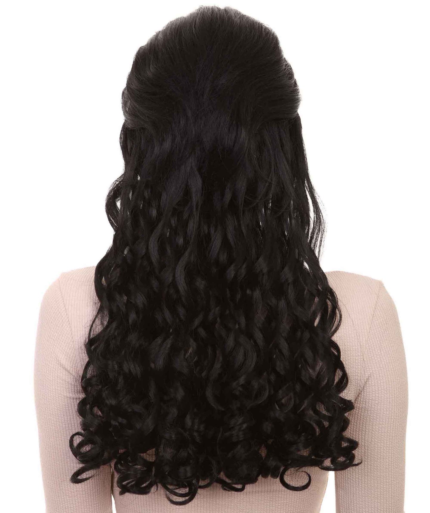 Twisted Magic Wig | Womens Long Curly Character Halloween Wig | Premium Breathable Capless Cap