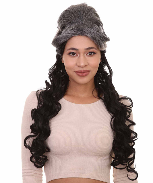Renaissance Lady Women's Wig Collection | Long Curly Colonial Halloween Wigs | Premium Breathable Capless Cap