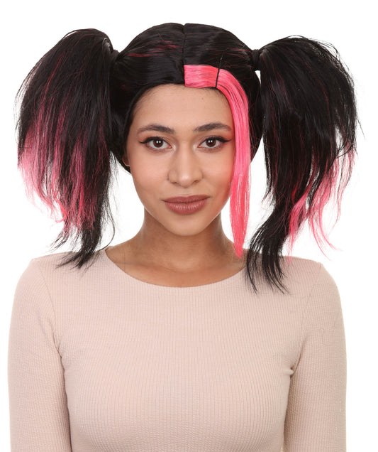 HPO Tree Woman Wig | Halloween Multicolor Wig | Premium Breathable Capless Cap
