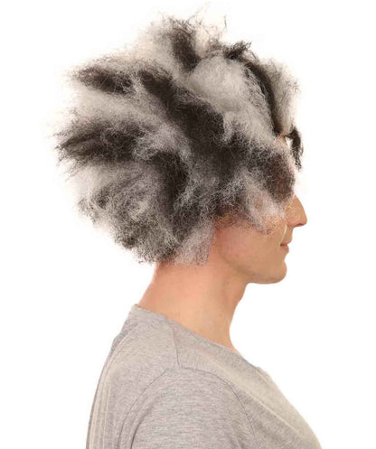 HPO Cat Wig | Animal Black & White Color  Halloween Wigs | Premium Breathable Capless Cap
