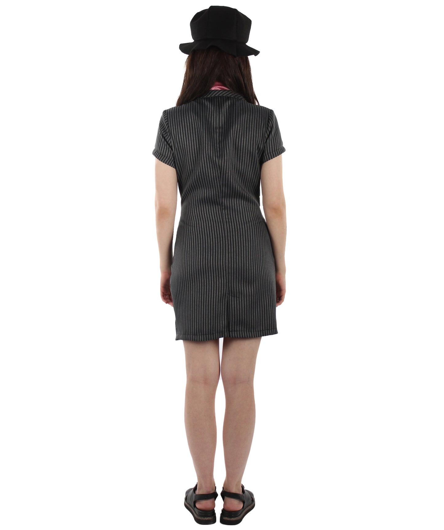 Women GANGSTER'S COSTUME | Grey Fancy Costume
