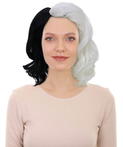 Sunset Soiree | Women's Multiple Color Curly Shoulder Length Trendy Wig
