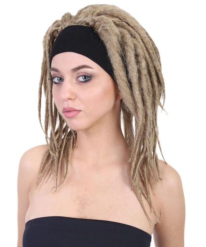 Brown Deluxe Dreadlock Wig