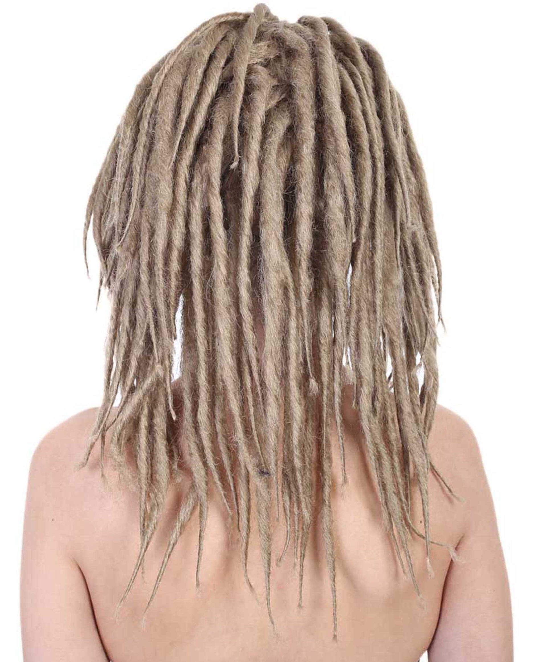 Brown Deluxe Dreadlock Wig