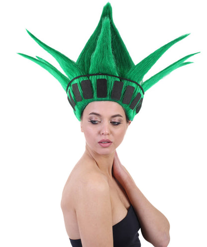 The Statue of Liberty Wigs | Women's Sports Wigs | Premium Breathable Capless Cap