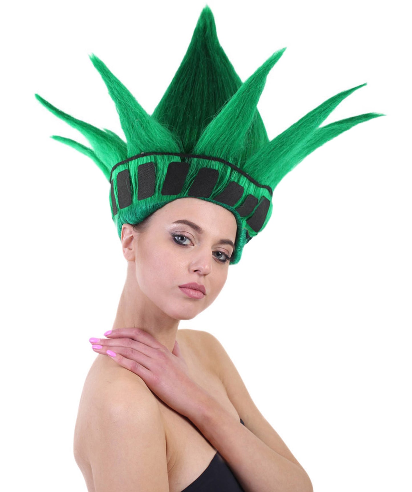 The Statue of Liberty Wigs | Women's Sports Wigs | Premium Breathable Capless Cap