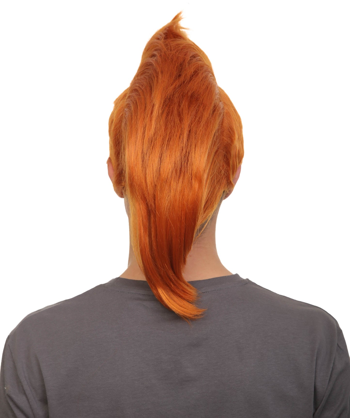 Adult Men’s  Animated Goofy Dog Movie Mohawk Wig | Multicolor Options | Perfect for Halloween | Flame-retardant Synthetic Fiber
