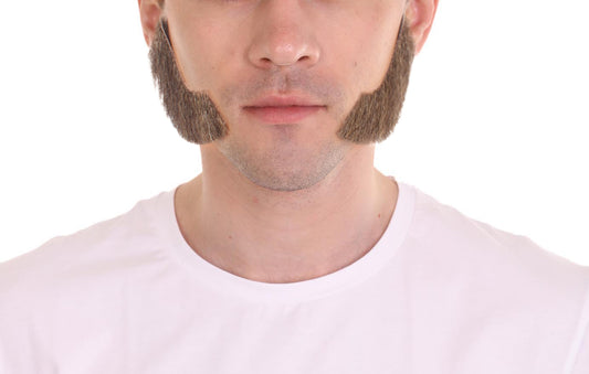 HPO Men's Fake Facial Mutton Chops Side Burns | Multiple Color Options