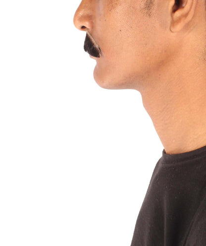 Men's Human Hair Moustache | Facial Hair Multiple Colours Option | HPO