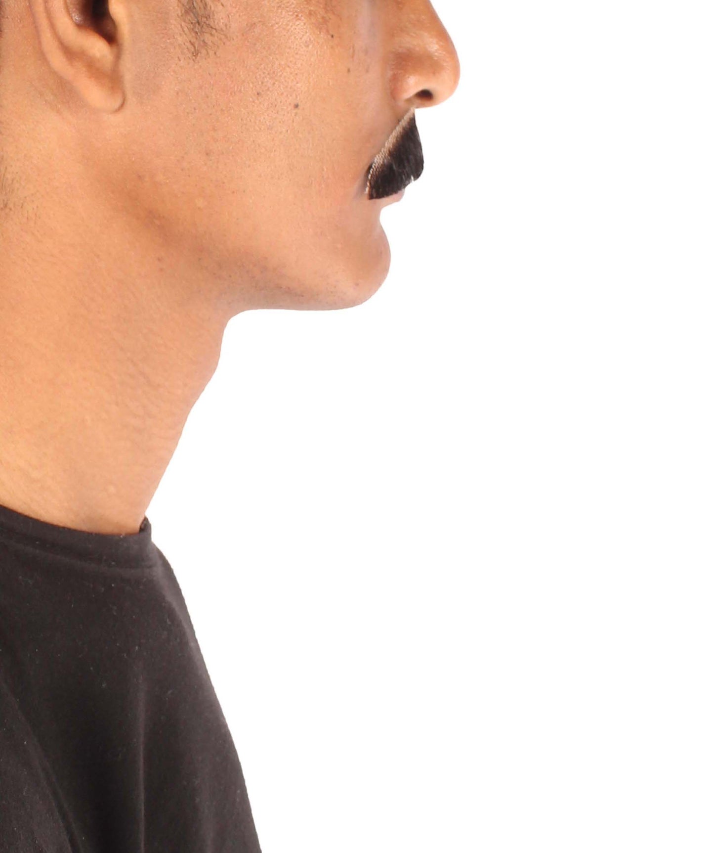 Men's Human Hair Moustache | Facial Hair Multiple Colours Option | HPO
