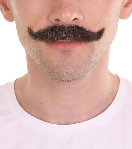 Men's Premium Imperial Human Facial Hair Mustache | HPO