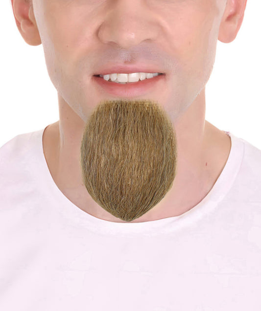 Men's Goatee Synthetic Fiber with Human Hair Blend Beard