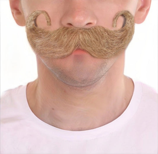 Men's Imperial Twisted Mustache | Multiple Colors