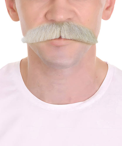 HPO Adult Men's CHAPLIN Tash – Multiple Chaplin Mustache for Fun, Self-Adhesive Lightweight Synthetic Fiber