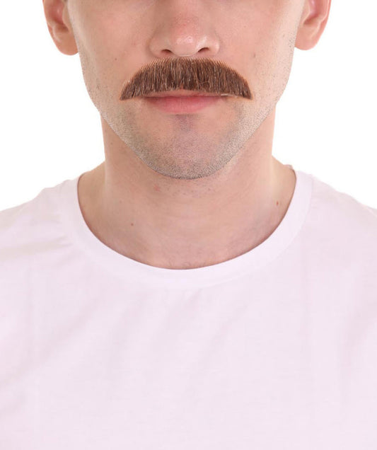 Men Brown Moustache