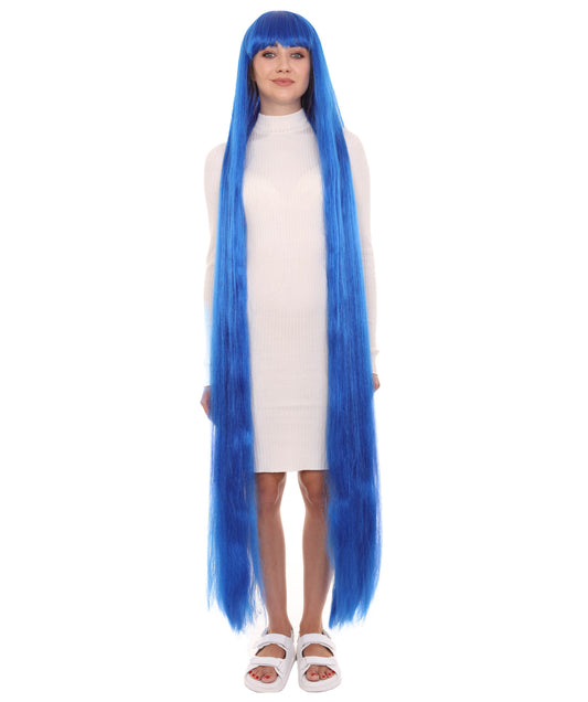  Animated Princess Long Rainbow Wig