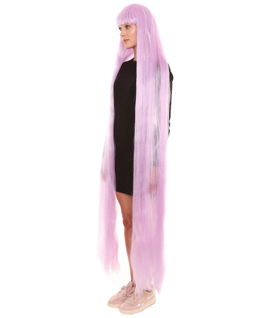  Animated Princess Long Rainbow Wig