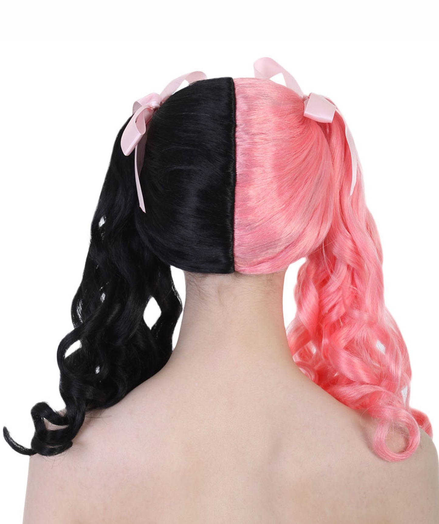 Pink & Black Celebrity Wig