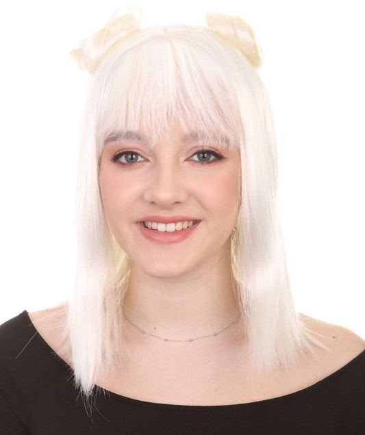 Two Moon Style Wig | Party Halloween Wig | Premium Breathable Capless Cap
