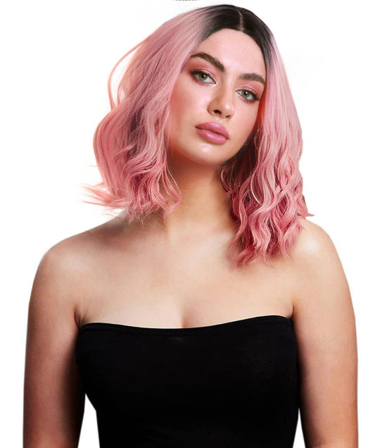 Women’s VIVA Gigi Wig Multiple Color | Medium-Length wavy Hairpiece | High Heat Resistance fiber with Adjustable Breathable Cap for Halloween Party & Stage