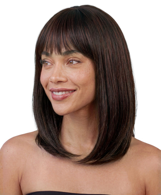 Women VIVA Elle Wig, Multicolor | Long Straight Hairpiece | High Heat Resistance fiber for Parties, Halloween & Theater