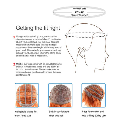 HPO Adult Women’s Vintage Glamour Wavy Wig with Large Voluminous Curls & Rollers |  Retro Style | Ideal for Halloween | Breathable Cap