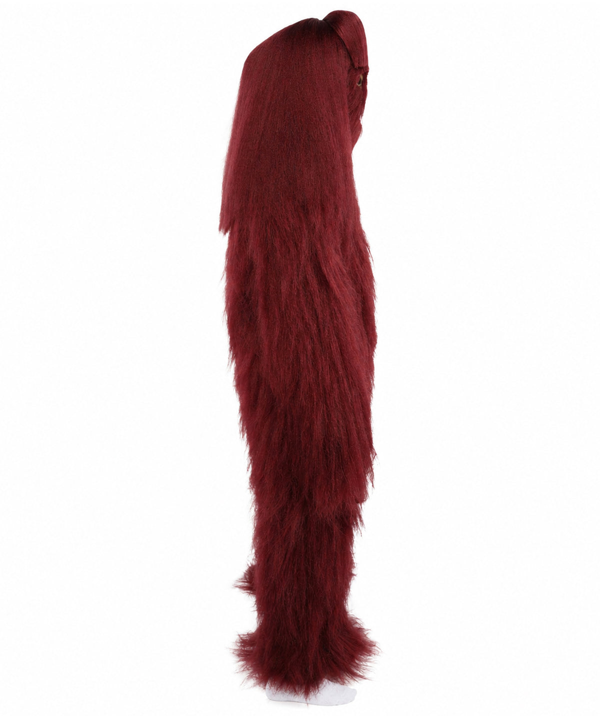 HPO Teen Extreme Hairy Person Costume Bundle & Mask Set - Full-Body Hair Suit Extra-Long Costume Wig for Halloween, Cosplay & Parties - Multiple Color Options