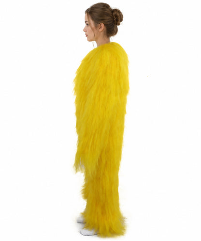 HPO Teen Extreme Hairy Person Costume Bundle & Mask Set - Full-Body Hair Suit Extra-Long Costume Wig for Halloween, Cosplay & Parties - Multiple Color Options
