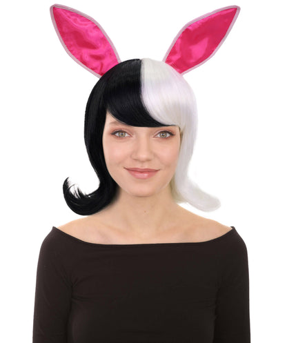 Easter Bunny Womens Wig | Short Easter Wig | Premium Breathable Capless Cap