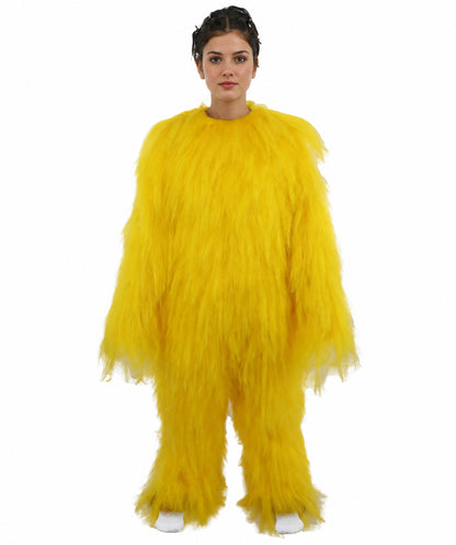 HPO Teen Extreme Hairy Person Costume Bundle & Mask Set - Full-Body Hair Suit Extra-Long Costume Wig for Halloween, Cosplay & Parties - Multiple Color Options