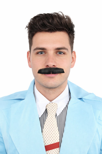 HPO Men's Synthetic Hair Mustache Fancy Facial Hair