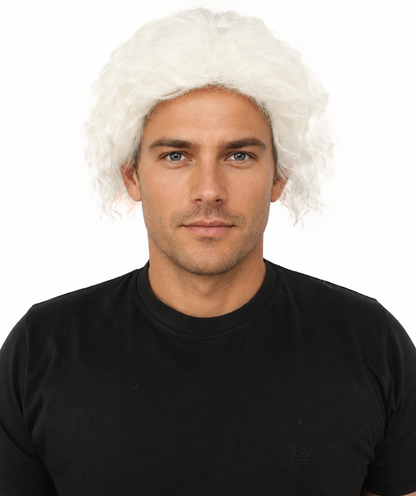 HPO Adult Men's Messy Wavy Shag Wig | Multiple Color Options | Create of synthetic fiber, relaxed tousled volume, breathable base | Party, Halloween, theater, drag, performance, costume events