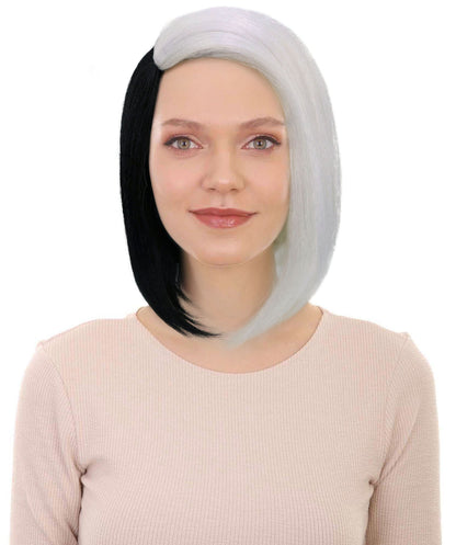 Introverted Bob | Women's Rose Multiple Color Straight Shoulder Length Trendy Introverted Bob Wig