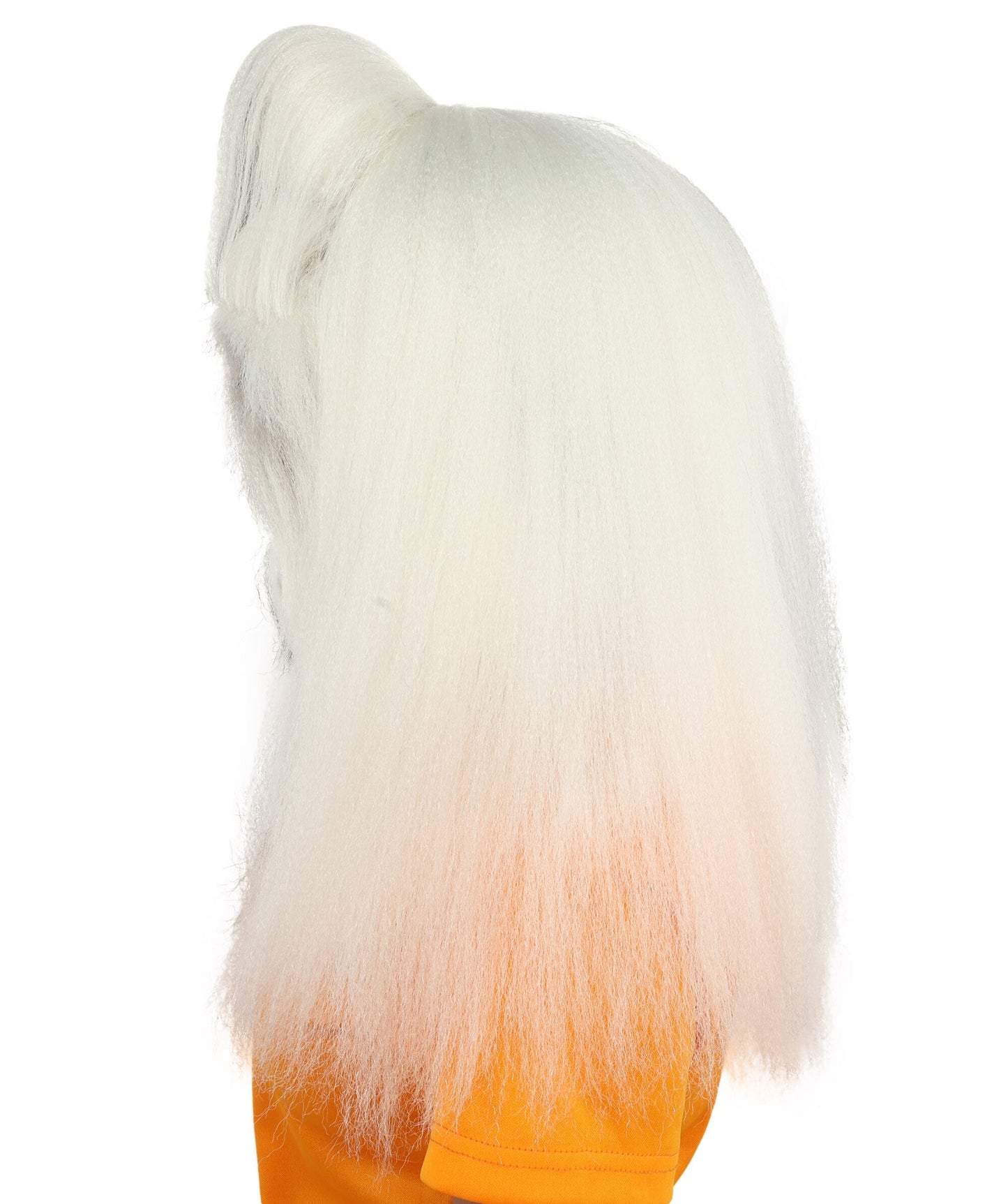 HPO Teen Extreme Hairy Person Two Part Costume, Mask and Bundle Set - Full-Body Hair Suit Extra-Long Costume Wig for Halloween, Cosplay & Parties - Multiple Color Options