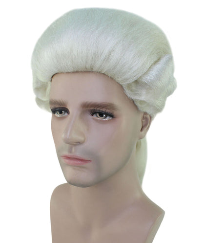 1700s Era Aristocrat Wig | Premium Breathable Capless Cap