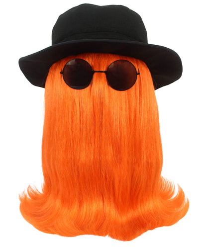 Pumpkin Straight Creature Wig