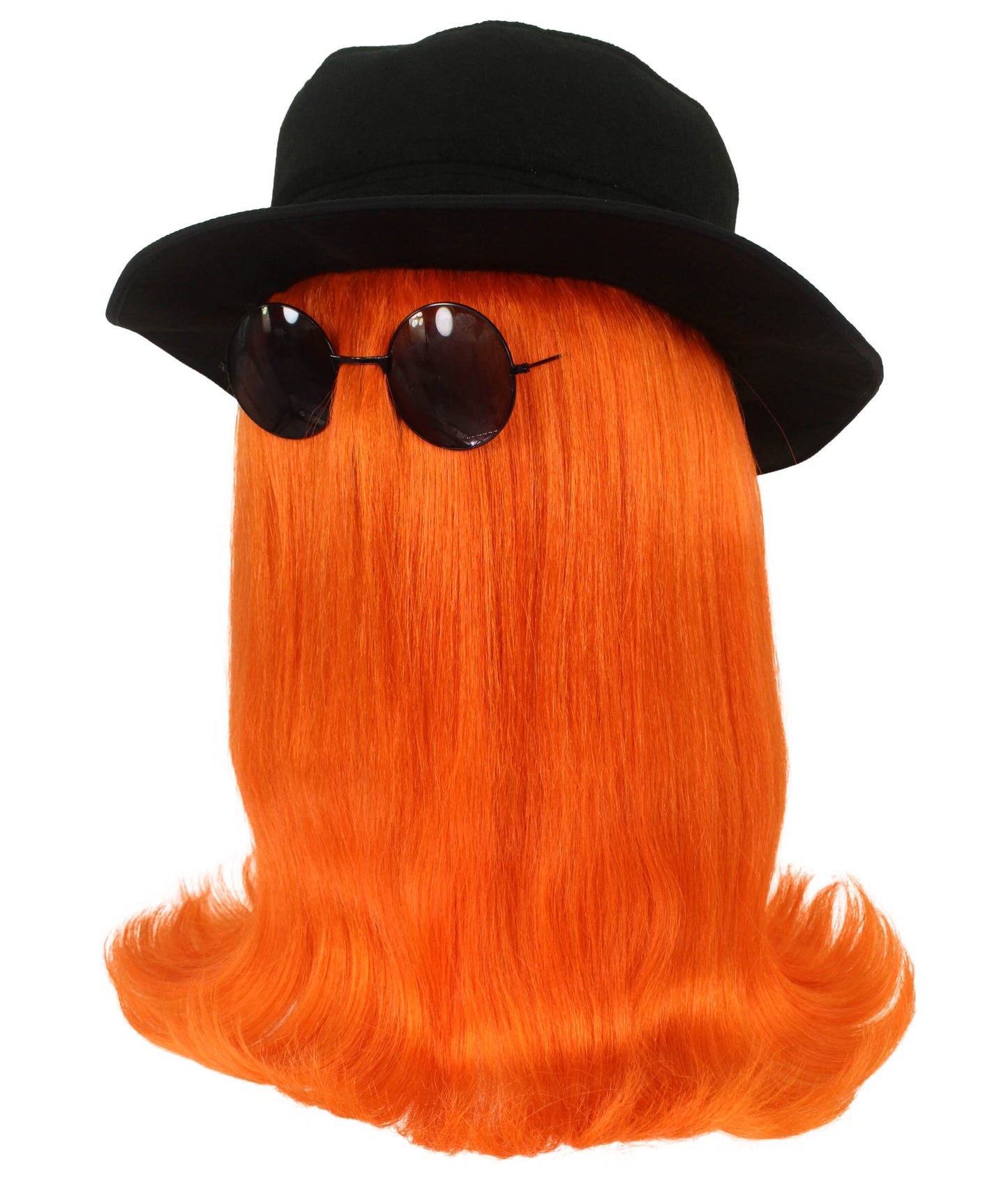 Pumpkin Straight Creature Wig