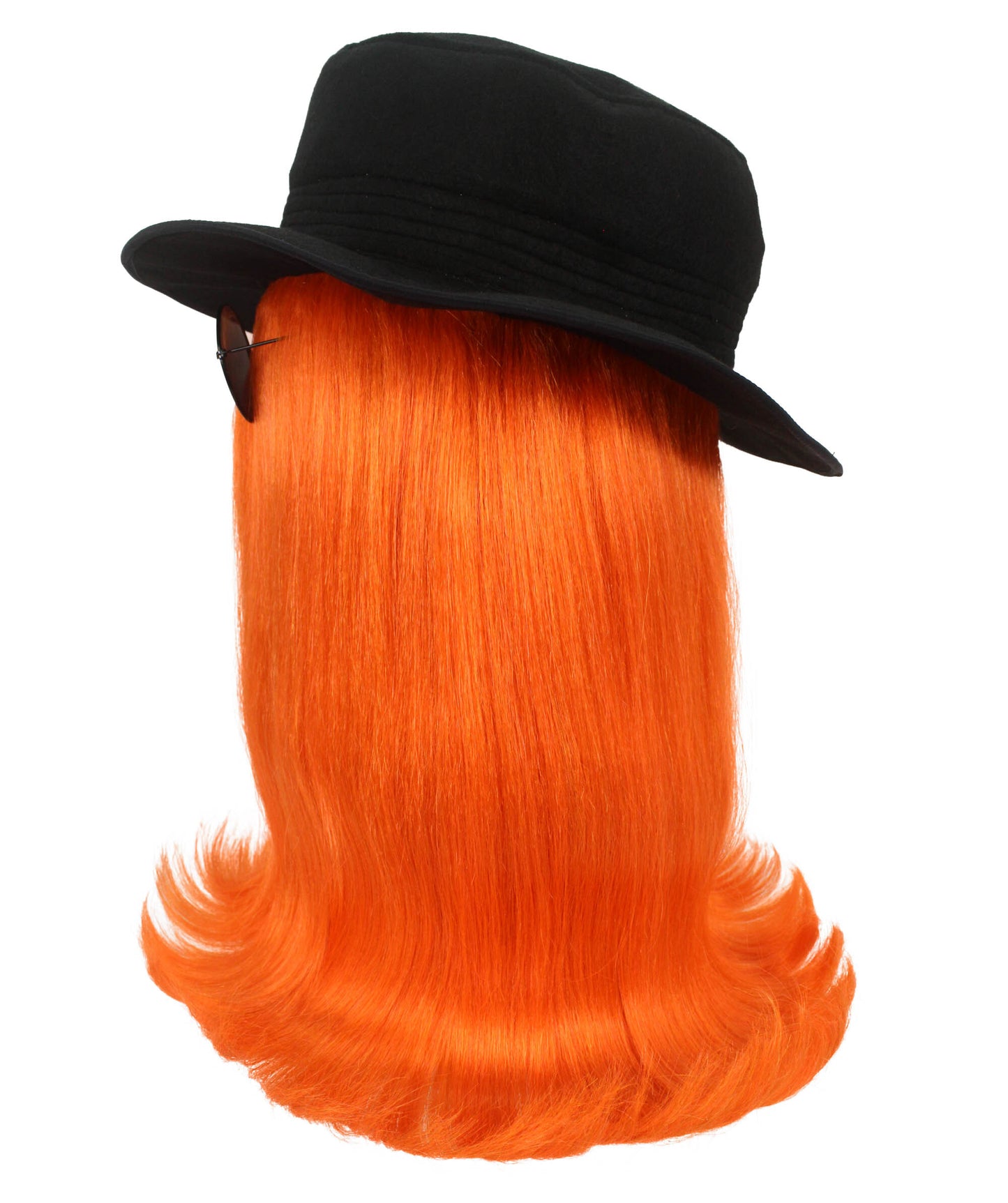 Pumpkin Straight Creature Wig