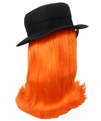 Pumpkin Straight Creature Wig